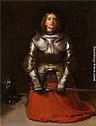 John Everett Millais Canvas Paintings - Joan of Arc